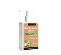 Crema depilatoria con aceite de coco, fórmula suave con aceite de coco y aloe vera, ideal para rostro, zona del bikini, axilas, piernas y brazos. 100 g, apta para todo tipo de piel.