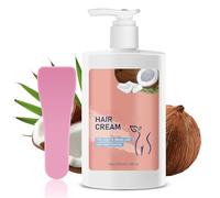 Crema Depilatoria Corporal Completa De 200 Ml Con Aceite De Coco, Crema Depilatoria Corporal Para Mujeres, Suave Y No Irritante, Todo Tipo De Piel