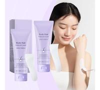 Crema depilatoria corporal con aplicador de espátula, depilación facial para mujeres y hombres, crema depilatoria para piel sensible - Suave e indolora, suavidad duradera (2)