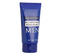 Crema Depilatoria Corporal, Crema Depilatoria Natural No Irritante, Fórmula Vegetal Suave, No Irritante, sin Residuos para Hombres, Todo Tipo de Piel