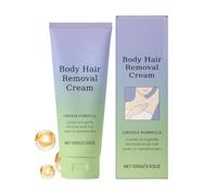 Crema Depilatoria Corporal,Crema Para Piel Sensible | Eliminador de Vello Sin Dolor para Todo Tipo de Piel Cara Cuerpo Piernas Axilas Zona Bikini