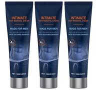 Crema Depilatoria Corporal para Hombre, Crema de Tratamiento Depilatorio, Suave y Segura, Indolora y Cómoda, Apta para Todo Tipo de Piel