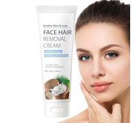 Crema Depilatoria,Crema Para Eliminar Vello Facial Femenino - 50g Solución Suavizante para Vida Ocupada, Alternativa a la Cuchilla para Citas, Piscina, Viaje