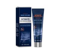 Crema Depilatoria de 4 Minutos para Hombre - Acción rápida, contiene algas calmantes y cuida delicadamente las zonas sensibles, 100 g