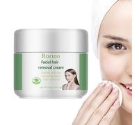 Crema Depilatoria de Áloe - Depilatorios para el vello facial y corporal de aloe - Crema depilatoria suave y rápida, hidratante, calmante y natural de 1,75 onzas líquidas para pieles sensibles Zorq