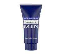 Crema Depilatoria Facial | 60ml Crema Depilatoria Sin Dolor para Hombres | Facial para Todo Tipo de Pieles Sensibles Segura | Cuidado Personal Rostro Piernas Pecho Espalda Zona