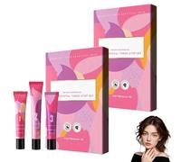 Crema depilatoria facial Aurlux. Kit de depilación trilogía con crema, gel suavizante y loción hidratante. Fórmula suave para todo tipo de piel.,2PCS