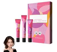 Crema depilatoria facial Aurlux. Kit de depilación trilogía con crema, gel suavizante y loción hidratante. Fórmula suave para todo tipo de piel.,1PCS