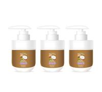 Crema Depilatoria Facial Con Aceite De Coco, Depilatoria Facial Hidratante Y Calmante, Depilación Eficaz E Indolora Para Pieles Sensibles, Elimina El Vello Del Labio Superior Y La Barba (3pcs)