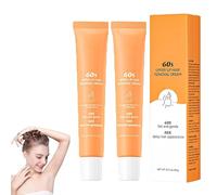 Crema depilatoria facial, crema depilatoria para mujeres, kit de crema depilatoria facial, depilación facial para la piel corporal femenina, piel calmante (2pcs)