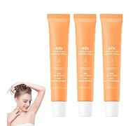 Crema depilatoria facial, crema depilatoria para mujeres, kit de crema depilatoria facial, depilación facial para la piel corporal femenina, piel calmante (3pcs)