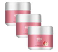 Crema depilatoria facial de acción rápida, suave y no irritante, hidrata y nutre profundamente la piel, visiblemente suave en solo 5 minutos. (3pcs)