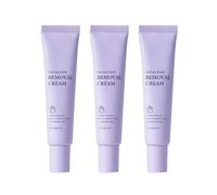 Crema depilatoria facial, eficaz, rápida, indolora y suave, para una piel suave y sin vello