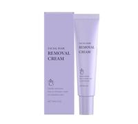 Crema depilatoria facial, eficaz, rápida, indolora y suave, para una piel suave y sin vello