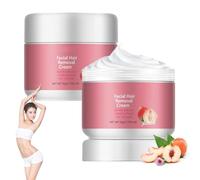 Crema Depilatoria Facial HairErase - Crema Depilatoria Suave para Mujeres, Tubo de 50 g, Piel Suave en 5 Minutos, Fórmula No Irritante, Apto para Todo Tipo de Piel (2)