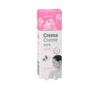Crema depilatoria facial piel sensible contiene tubo de crema depil, espátula, folleto con precauciones y tubo de gel post-depil Caja 20 ml