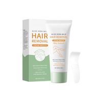 Crema Depilatoria Hidratante De Aloe Vera, Uso Corporal Suave, Depilación Rápida En 5-10 Minutos, Enjuague Fácil(1pcs)