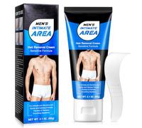 crema depilatoria íntima para hombres - crema depilatoria súper suave e indolora en áreas sensibles - 60 gramos en genitales, bikini, pubic, piernas y caderas, caderas, hidratación las 24 horas