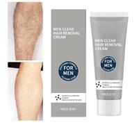 Crema Depilatoria Masculina,Rápida, Ligera Y Calmante | Crema Depilatoria Espalda - para Piel Grasa, Seca y Sensible en Cuerpo, Pecho, Espalda, Piernas, Brazos, Manos y Pies