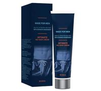 Crema depilatoria para hombre, crema depiladora íntima privada, para todo tipo de brazos secos sensibles, espalda, pecho, piernas, axilas, bikini, hombros, natación