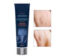 Crema Depilatoria Para Hombre | Crema Depiladora para Zonas Privadas - Rápida Para Piernas Brazos Pecho Bikini Hombros Axilas,Aplicación Corporal Amplia