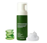 Crema Depilatoria para Hombre, Mousse Depilatorio Rápido, Suave y de Acción Rápida con Aloe Vera Natural, Hidratante y No Pegajosa para Rostro, Cuerpo e Intimidad. Para Todo Tipo de Piel.