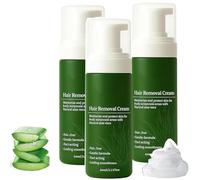 Crema Depilatoria para Hombre, Mousse Depilatorio Rápido, Suave y de Acción Rápida con Aloe Vera Natural, Hidratante y No Pegajosa para Rostro, Cuerpo e Intimidad. Para Todo Tipo de Piel.