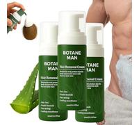 Crema Depilatoria para Hombre: Rápida e indolora, hidratante y no pegajosa, deja la piel suave y refinada. Apta para rostro y cuerpo.