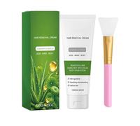 Crema Depilatoria para Mujeres, 100 g Bálsamo Depilatorio Corporal, Crema Depilatoria Calmante, para Zona Íntima y Púbica, Axilas, Barbilla, Piernas, Brazos, Vaginal y Línea del Bikini