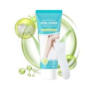 Crema Depilatoria para Mujeres | Loción Depiladora Corporal | Cremas Depilatorias con Efecto Iluminador para Pieles Sensibles Zona Íntima Axilas Áreas Bikini
