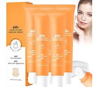 Crema Depilatoria para Mujeres, Nueva Crema Depilatoria Facial Suave (2025), Crem Depilatori Hidratante. Elimina el vello de forma rápida, eficaz e indolora para cuerpo, rostro y labios. (5 unidades)