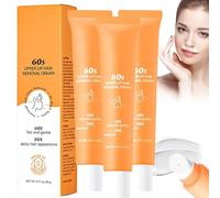 Crema Depilatoria para Mujeres, Nueva Crema Depilatoria Facial Suave (2025), Crem Depilatori Hidratante. Elimina el vello de forma rápida, eficaz e indolora para cuerpo, rostro y labios. (3 unidades)