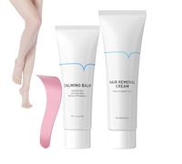 Crema Depilatoria Para Rostro Femenino | Crema Depilatoria Facial | Hidratante con Ingredientes Naturales para Todo Tipo de Piel