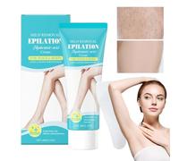Crema Depilatoria para Zona Íntima, Mantequilla Depilatoria para Piernas, Crema Depiladora Iluminadora Instantánea para Rostro Zonas Íntimas y Cejas