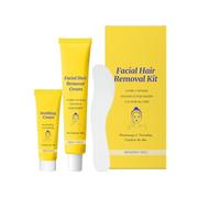 Crema Depilatoria Piel Sensible, Depilación Cutánea De Acción Rápida Con Crema Calmante, Espátula, Quitavello Facial, Para Novia Y Esposa, Arreglo De Pelusilla En Mentón