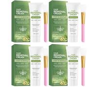 Crema Depilatoria Rápida Y Suave Con Aloe For Piernas, Brazos Cuerpo(4pcs)