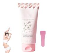 Crema depilatoria sin afeitado, depilación corporal rápida y suave para pieles sensibles, hidrata y nutre la piel, adecuada para piernas, brazos y zona del bikini (1pcs)