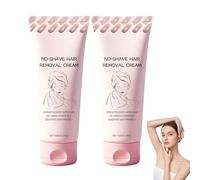 Crema Depilatoria Sin Afeitado, Depilación Corporal Rápida Y Suave Para Pieles Sensibles, Que Deja La Piel Suave Y Protegida Después De La Depilación, Apta Para Todo Tipo De Pieles. (2pcs)