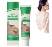 Crema desintoxicante linfática herbal, crema linfática, cremas antiinflamatorias naturales para piernas, loción calmante anticelulítica para piernas, cuello y axilas (1 piezas)