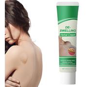 Crema desintoxicante linfática herbal, crema linfática, cremas naturales antihinchazón para piernas, loción calmante anticelulítica rápida para piernas, cuello y axilas. (1pcs)