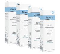 Crema Dexeryl para piel seca 50 g - Paquete de 4