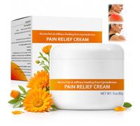 Crema Dolores Musculares y Articulaciones,Gel Masaje Fisioterapia con Árnica, Crema Calor Relajante Muscular,Absorción Profunda,Efecto Calmante para Dolores Musculares y Articulares,Naranja