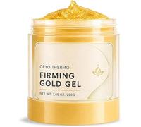 Crema Dorada Caliente para Piel Flaca, Crema Reafirmante Corporal, Favorece la Suavidad de la Piel, Rápida Absorción para Abdomen, Muslos y Glúteos