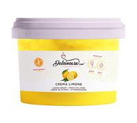Crema Dulce con Sabor a Limón Relleno Untable Decoraciones Listo para Usar Pasta Suave y Versátil para el Hogar o el Trabajo Resistente a la Cocción Pastelería Sin Gluten Fundidos Paquete de 500g