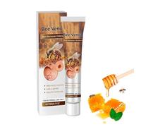 Crema eliminadora de verrugas, crema contra verrugas, crema de veneno de abeja, eliminador de verrugas y etiquetas para brazos, cintura, pies, piernas y toda la piel (1 unidad)