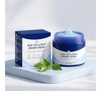 Crema eliminadora para lunares y manchas de la edad, 50 g | Resultados visibles en 7 días, para todos los tipos de piel, eliminador de verrugas, 1 unidad