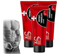 Crema esterna Men's Energy Strength, formula per aumentare la vitalità, crema esterna per uomo, creme per aumentare la vitalità, potente effetto ritardante che dura tutta la notte (3pcs)