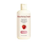 Crema Exfoliante de Fresa | 200ml Crema Humectante para Piel con Granos y Textura Irregular | Loción Suavizante Unisex para Cuerpo Rostro Piernas Brazos Cuello | Cuidado para Protuberancias y Piel de