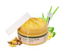 Crema Exfoliante Facial De Cúrcuma, Exfoliante Facial De Cúrcuma, Exfoliante Natural Para Limpieza Profunda Y Rejuvenecimiento (1 Unidad)