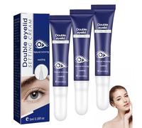 Crema Eyes Big Lifting Eyelid Defining Cream,Crema para Peinar los Párpados Dobles,de Larga Duración,Natural Resistente al Agua, Suaviza las Líneas de Expresión, Apta para Todo Tipo de Piel (3Piezas)